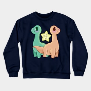 Gemini Brachiosaurus Crewneck Sweatshirt